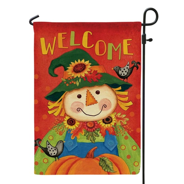 

Figure Graphic Decorative Garden Flag, Multicolor
