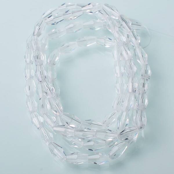 

75pcs Bead DIY Jewelry Accessory, Clear