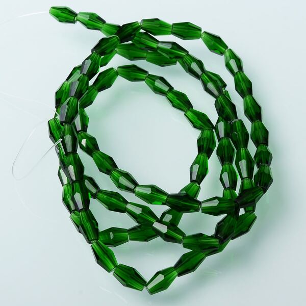 

75pcs Bead DIY Jewelry Accessory, Dark green