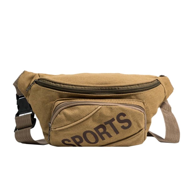 

Letter Graphic Fanny Pack, Khaki