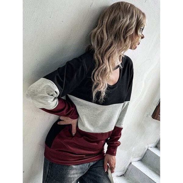 

Cut And Sew Sweatshirt, Multicolor
