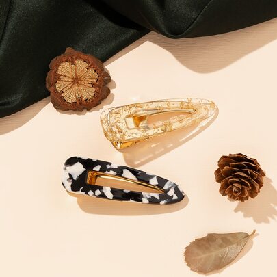 2pcs Simple Hair Clip