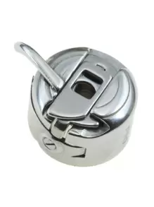 1 pieza Caja de la bobina de la máquina de coser - Plateado - Ver 1