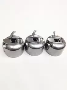 1 pieza Caja de la bobina de la máquina de coser - Plateado - Ver 3