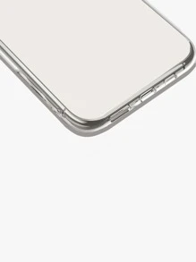 Cartoon Graphic Clear Phone Case