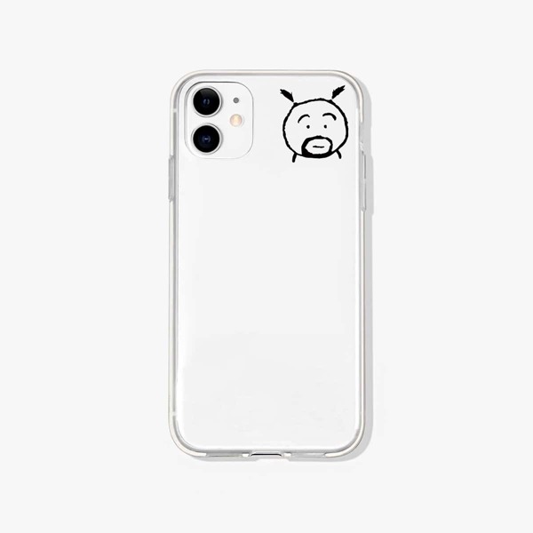 

Cartoon Graphic Clear Phone Case