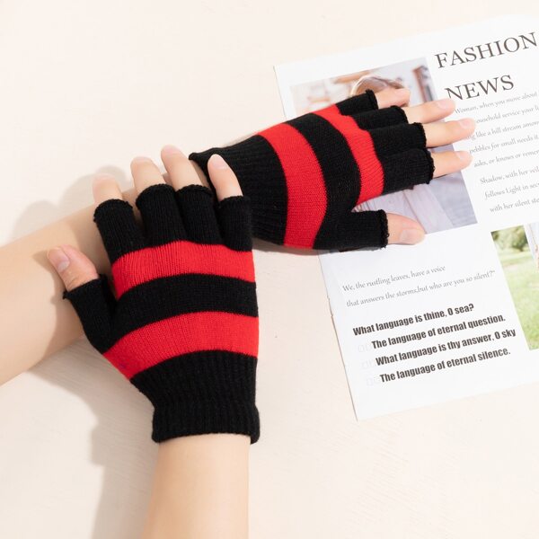 

Two Tone Gloves, Multicolor