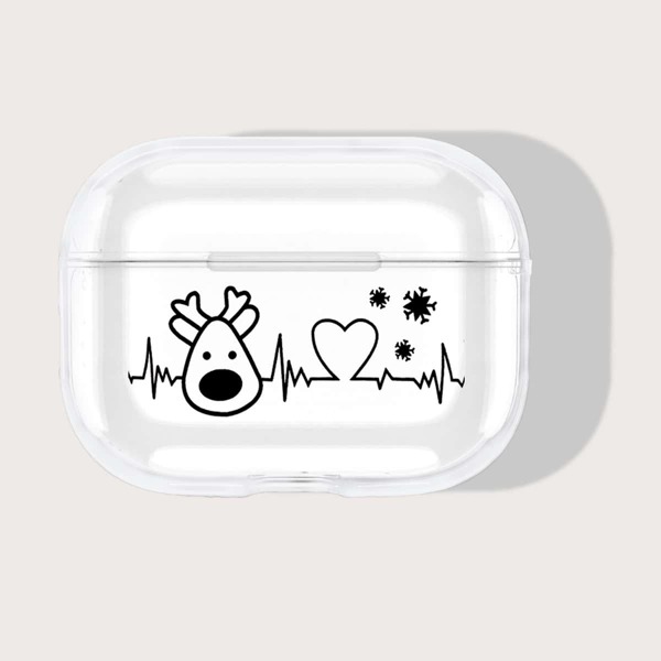 

Christmas Cartoon Graphic Case For, Clear