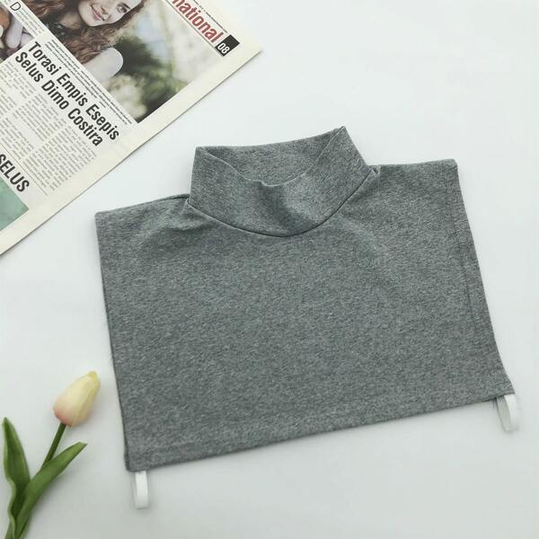 

Solid Dickey Collar, Light grey