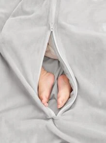 1入組素色嬰兒繈褓毯