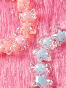 ROMWE Kawaii 2 piezas Pulsera con diseño de estrella - Multicolor - Ver 3