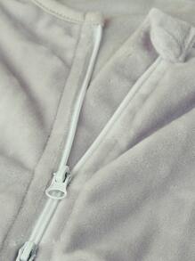 1入組素色嬰兒繈褓毯