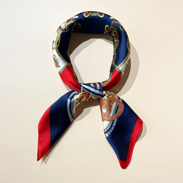 

Chain Print Bandana, Multicolor