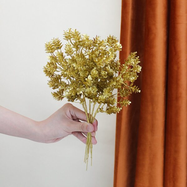 

2branches Artificial Ginkgo Biloba, Gold