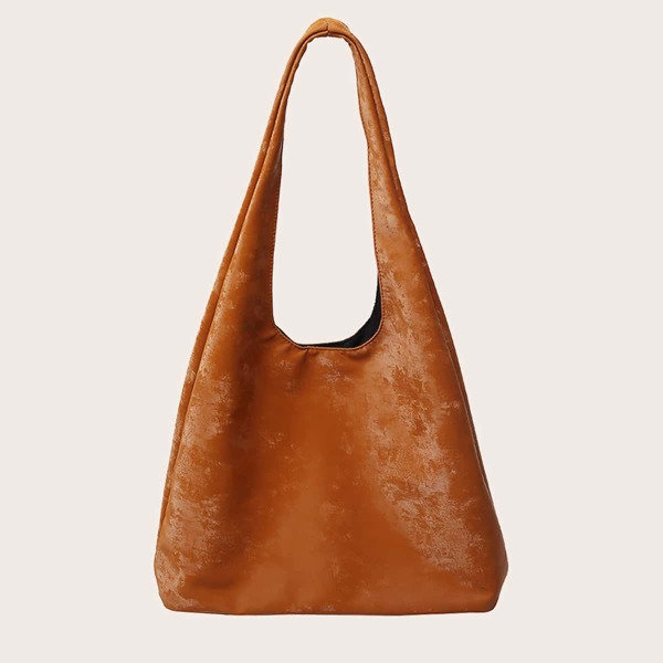

Minimalist Bucket Bag, Brown
