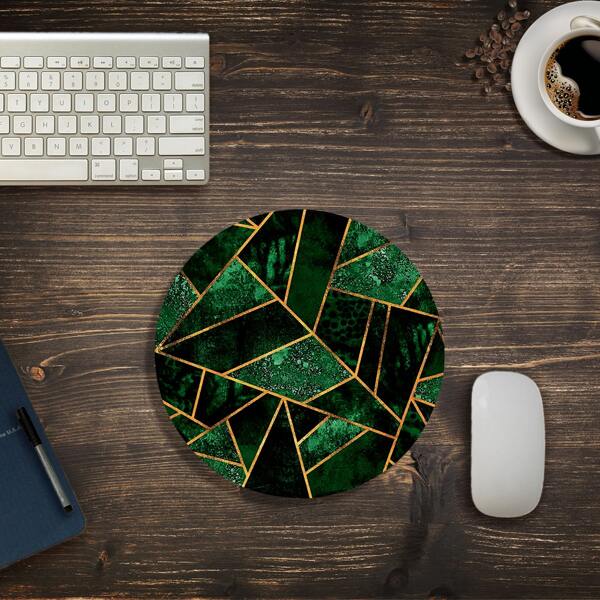 

Geometric Pattern Mouse Pad, Multicolor