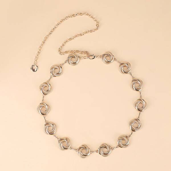 

Minimalist Chain Belt, Gold