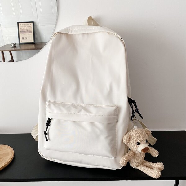 

Minimalist Large Capacity Classic Backpack, White
