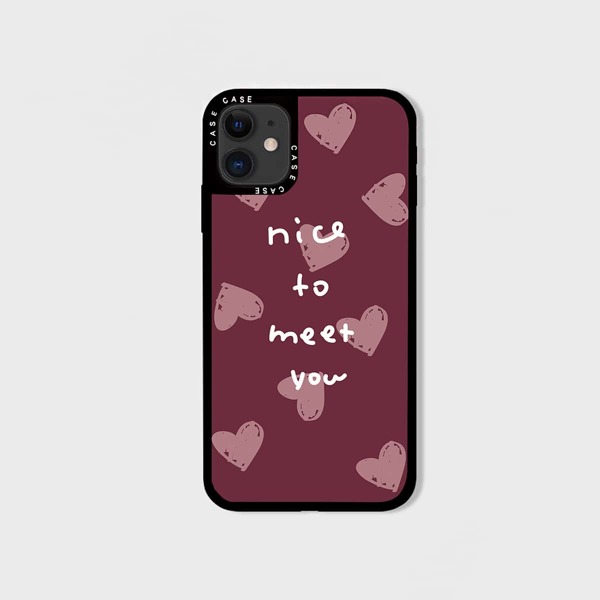 

Letter Graphic Phone Case, Multicolor