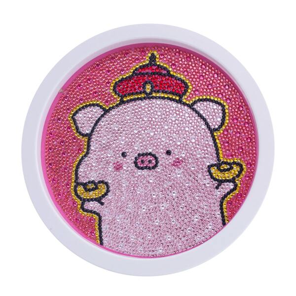 

Pig Print DIY Diamond Painting, Multicolor
