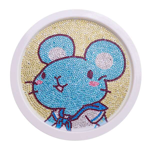 

Cartoon Mouse DIY Diamond Painting, Multicolor
