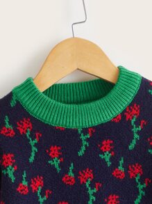 Áo len cho bé gái Sò điệp Hoa Giải trí - Nhiều màu - Xem 4