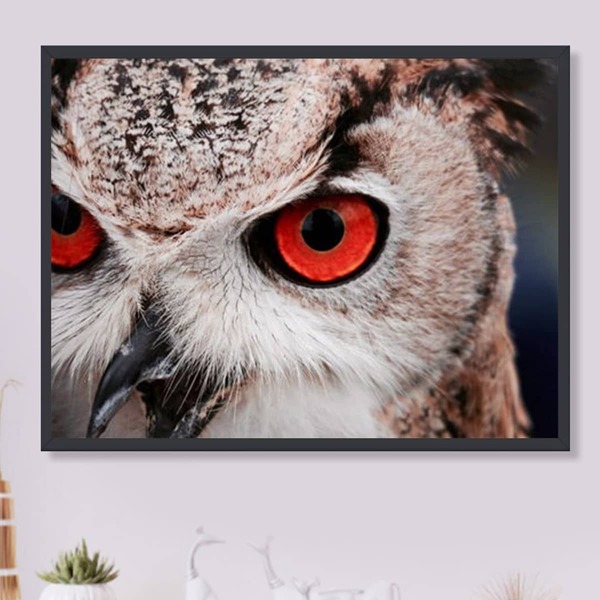 

Owl Pattern DIY Diamond Painting Without Frame, Multicolor