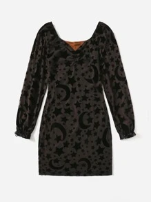 Đầm Xù Thiên hà Tất cả trên in Giải trí - Nhiều màu - Xem 1