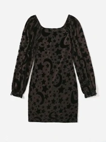 Đầm Xù Thiên hà Tất cả trên in Giải trí - Nhiều màu - Xem 2