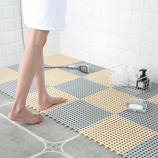 

1pc Random Color Bathroom Anti-slip Mat, Multicolor