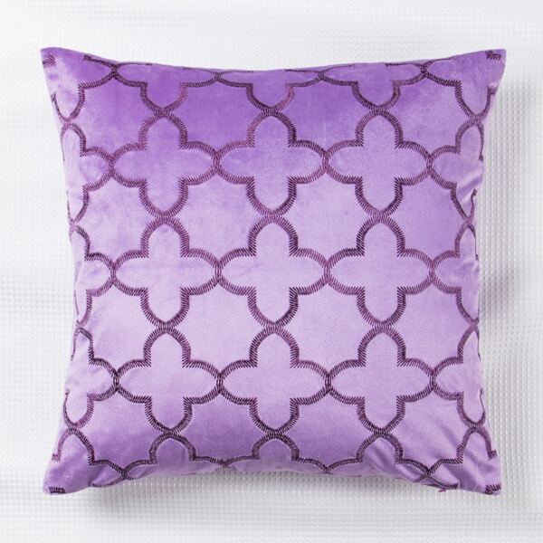 

Embroidery Detail Cushion Cover Without Filler, Multicolor
