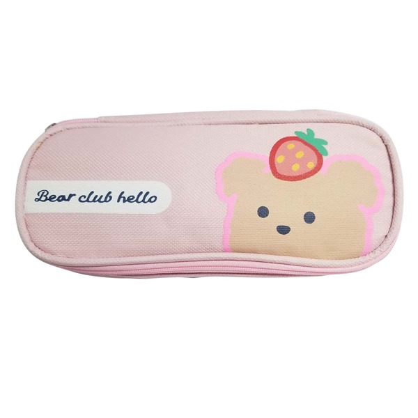 

Cartoon Graphic Pencil Case, Pink