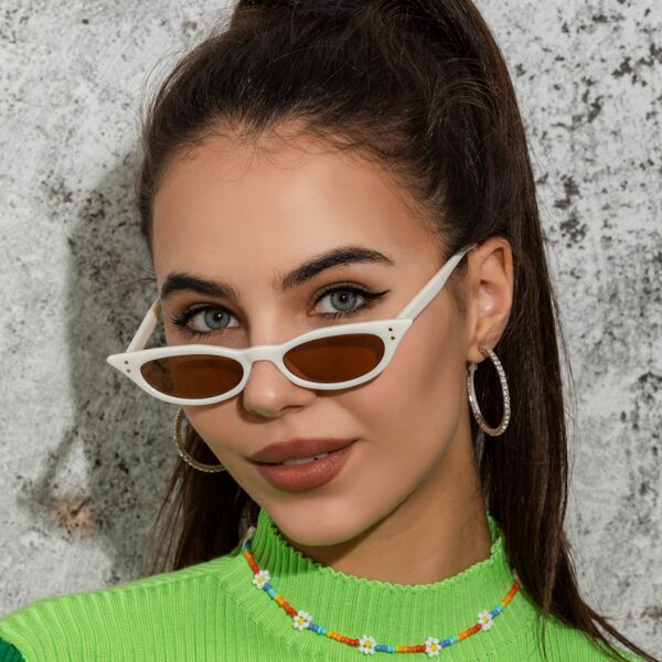 

Rice Spike Decor Sunglasses