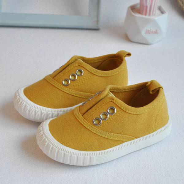 

Boys Minimalist Slip-On Sneakers, Yellow