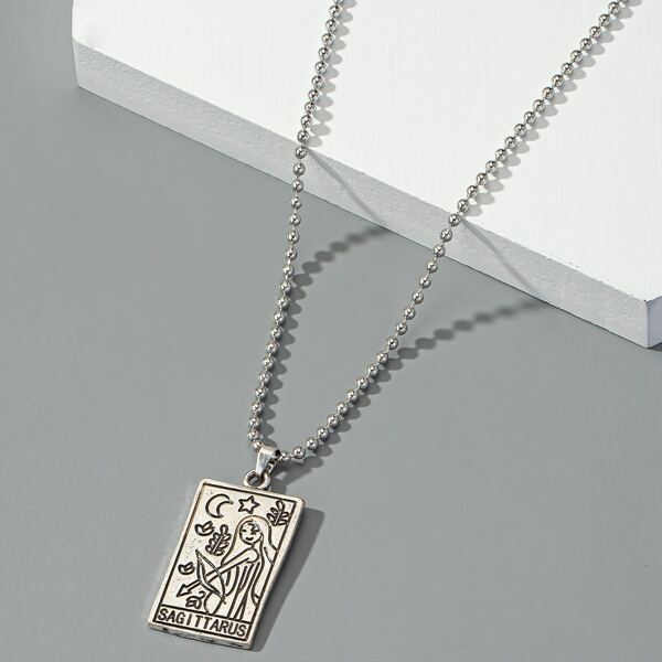 

Constellation Charm Necklace, Silver
