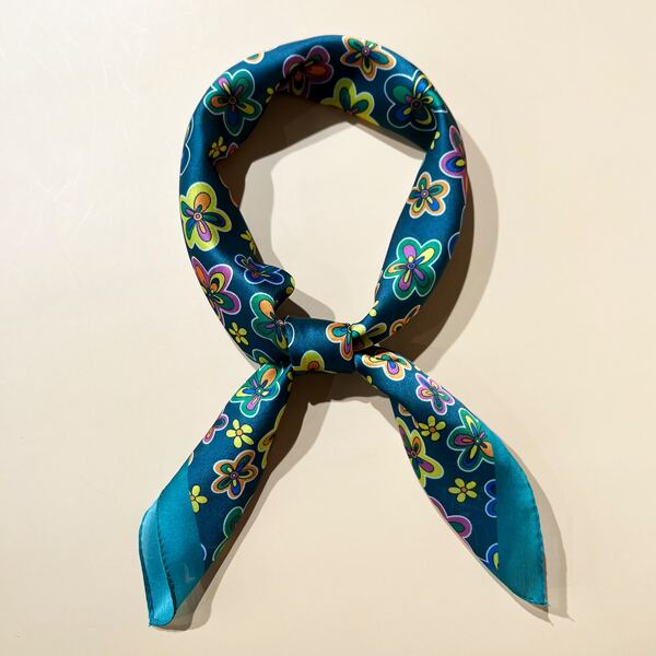 

Flower Print Bandana, Multicolor