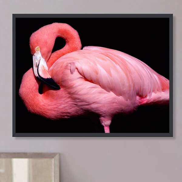 

Flamingo Pattern DIY Diamond Painting Without Frame, Multicolor