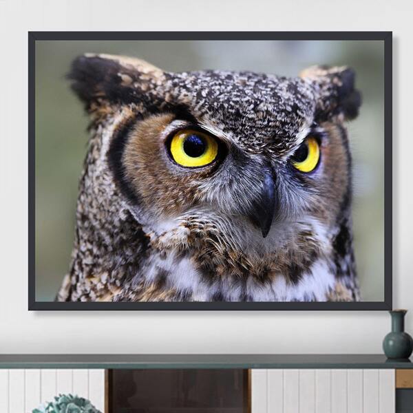 

Owl Pattern DIY Diamond Painting Without Frame, Multicolor