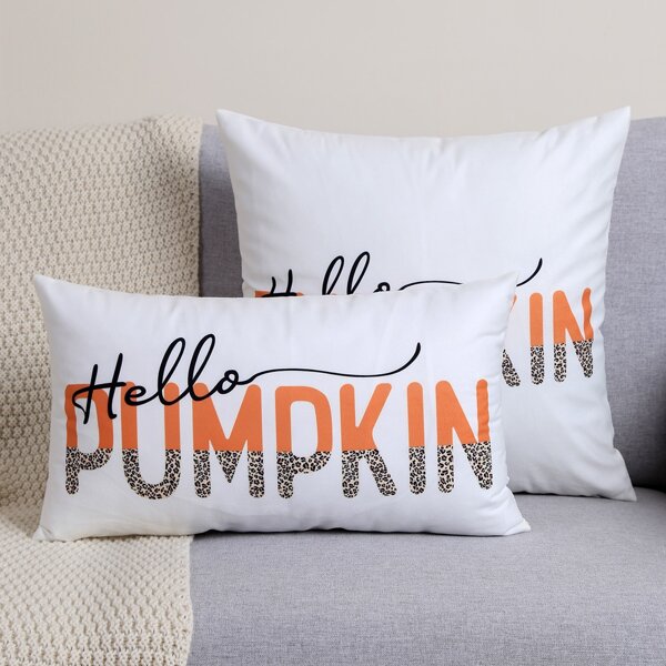 

1pc Letter Graphic Cushion Cover Without Filler, Multicolor