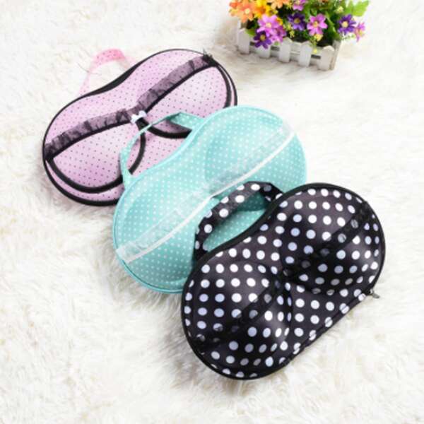 

1pc Random Pattern Underwear Storage Box, Multicolor