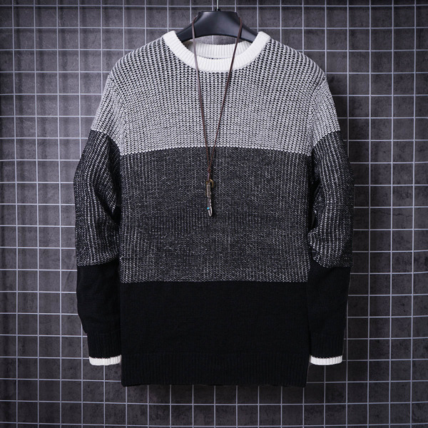 

Men Cut And Sew Sweater, Multicolor