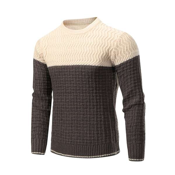 

Men Colorblock Sweater, Multicolor
