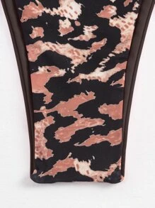 Leopard Bikini For Summer Beach - Black - View 7