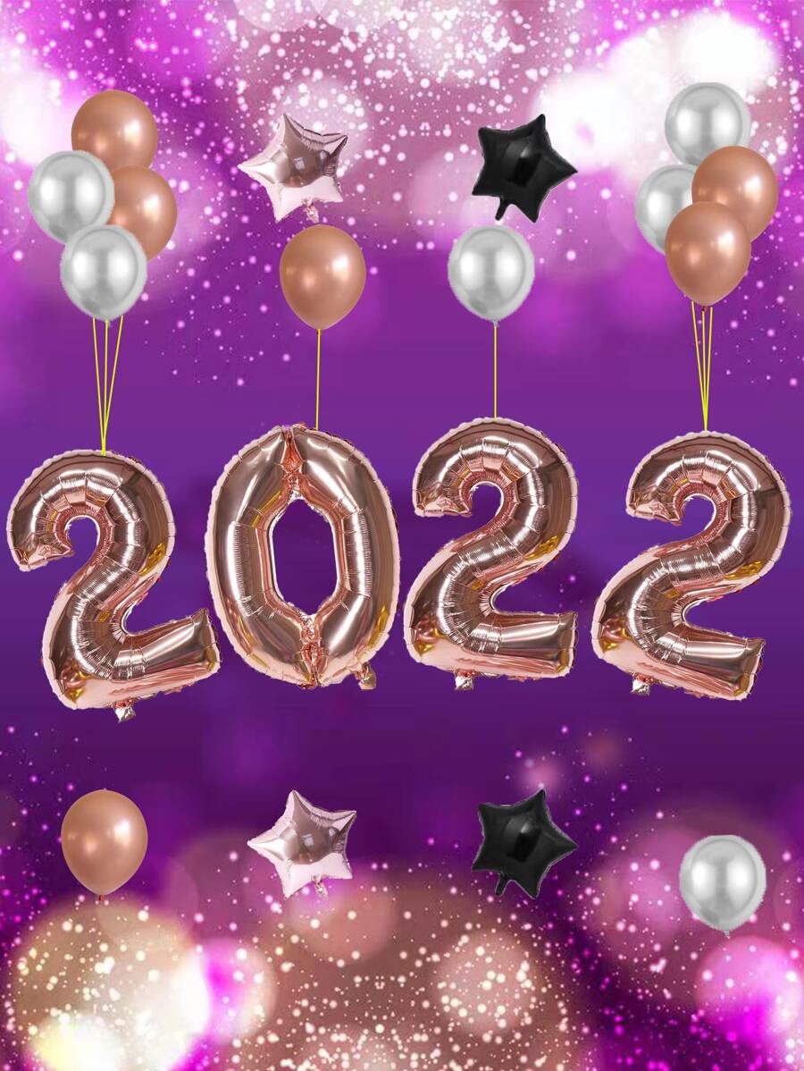 20入組派對裝飾氣球 - 彩色 - 查看 1