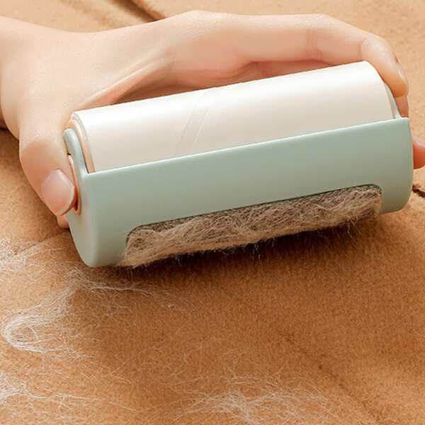 

1pc Double Sided Random Color Lint Roller, Multicolor