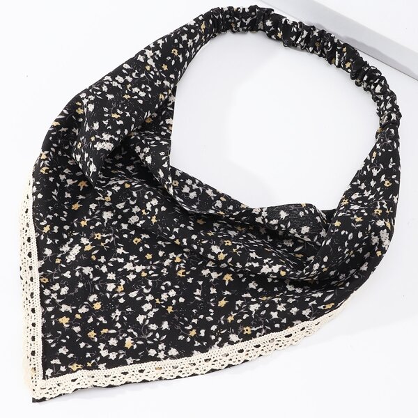 

Flower Print Hair Band, Multicolor