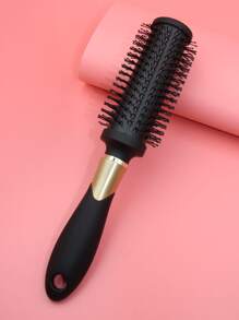 1 pieza Peine del rodillo del pelo - Negro - Ver 2