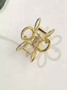 DAZY Flower Decor Hair Claw Casual Perfect Gift For Friends For Daily Use Claw Clips Hair Clips Hair Jaw Clip Hair Clamps Hair Clutch Hair Catcher Clip