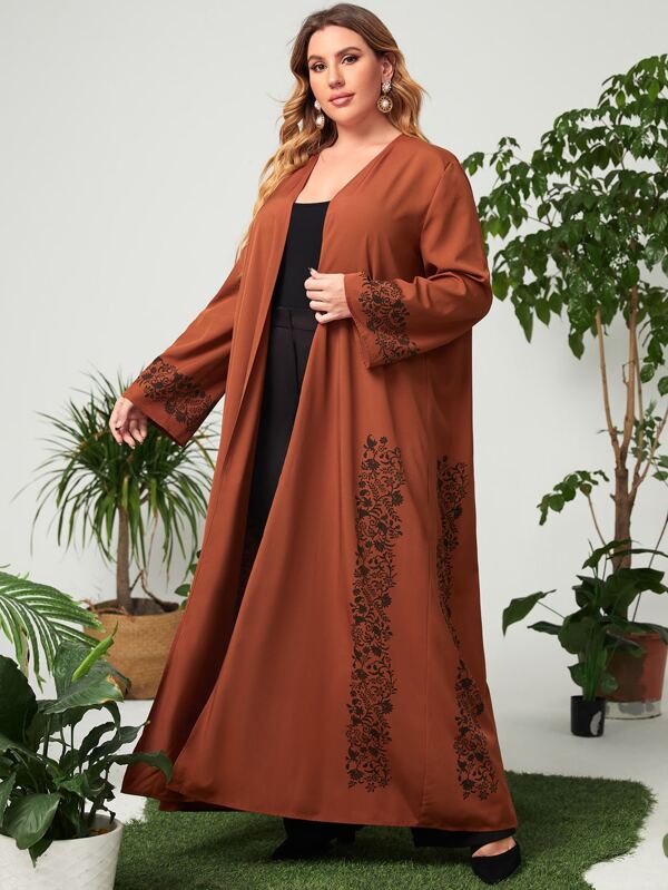 open abaya shein