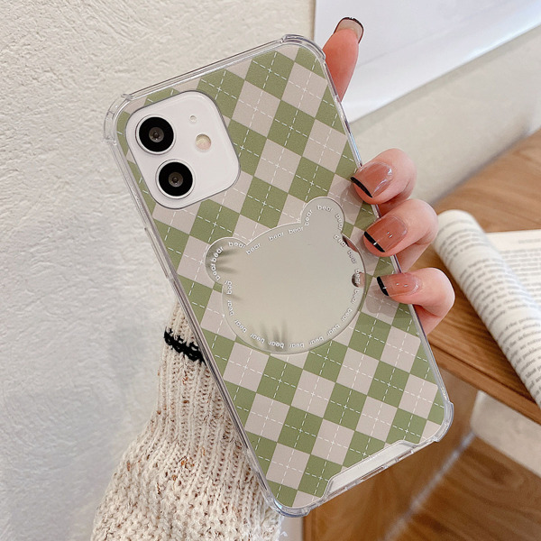 

Argyle Mirror Phone Case, Multicolor